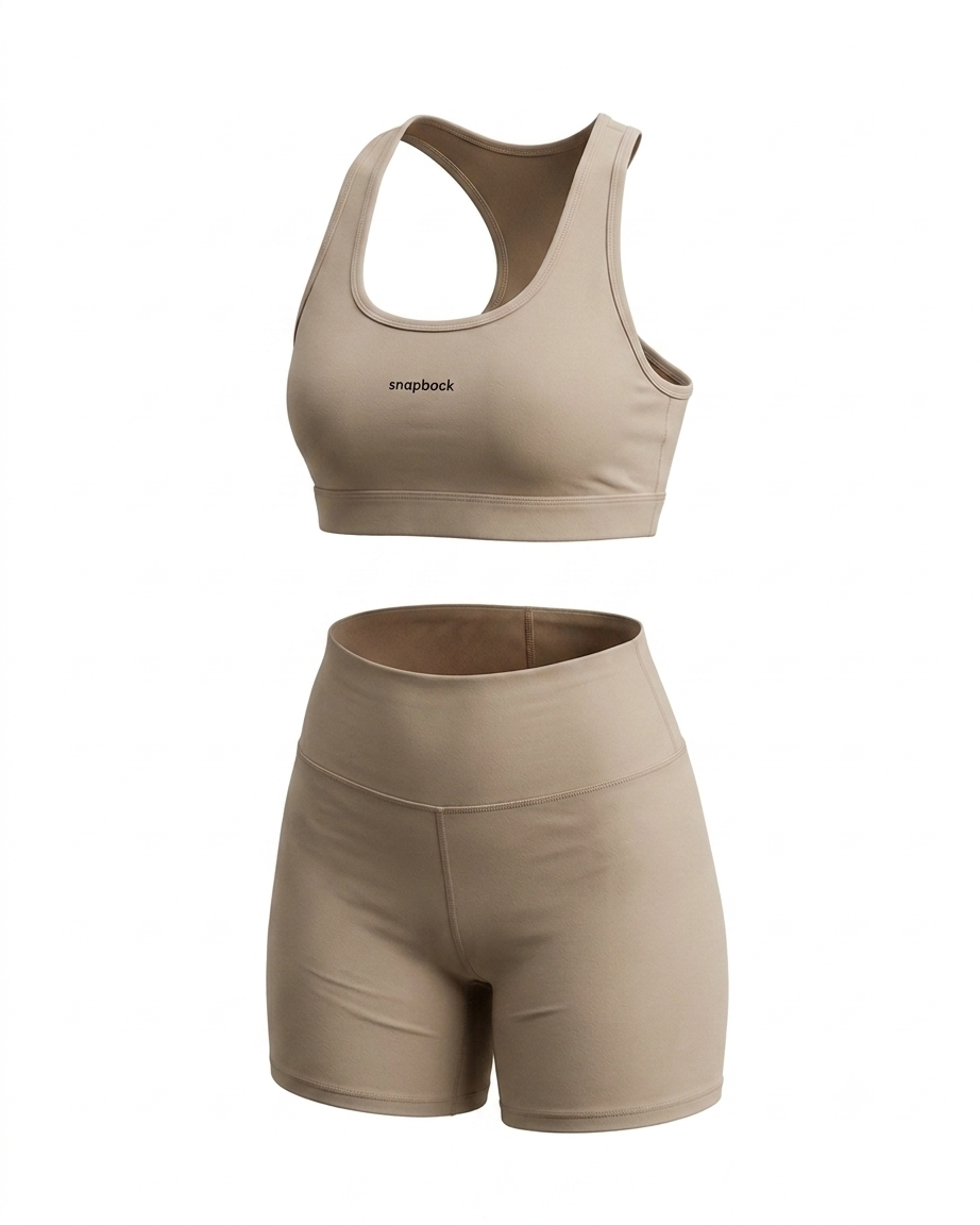 Motion Set — Sports Bra + Biker Shorts