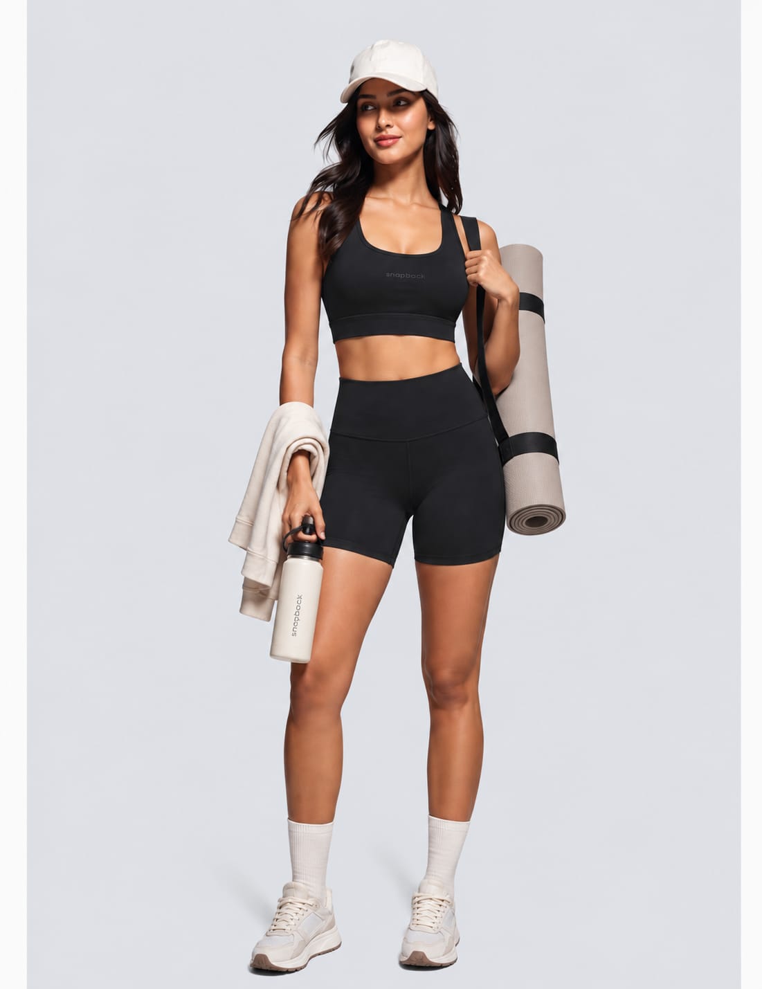 Motion Set - Sports Bra + Biker Shorts