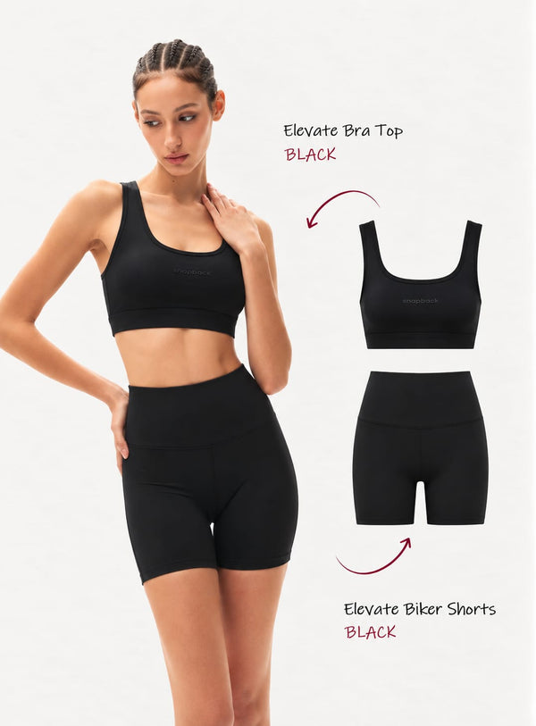 Motion Set - Sports Bra + Biker Shorts