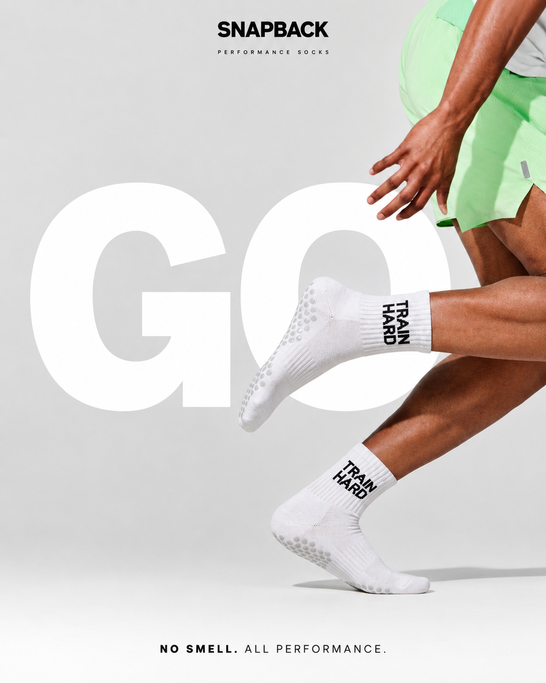 Snapback No Smell - Performance Socks
